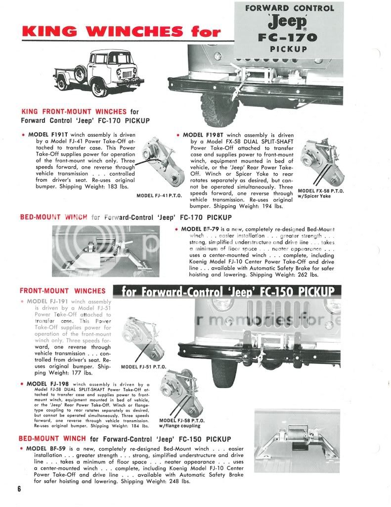 Koenig "King" Winches The CJ2A Page Forums Page 1